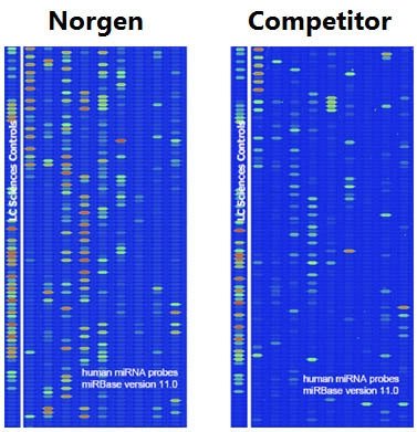 Figure 8. Better Diversity of miRNA Detected from Plasma.