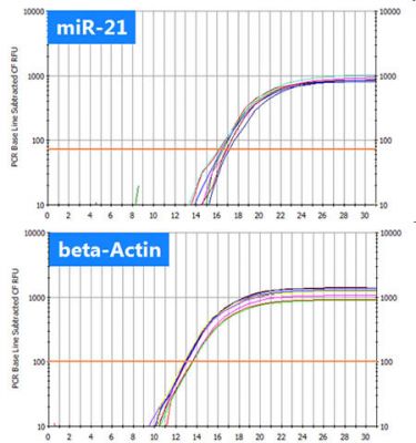 Figure 6. Leukocyte RNA Purification 96-Well Kit